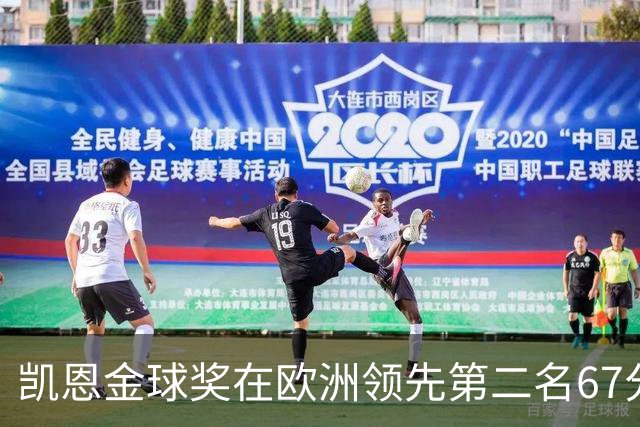 凯恩金球奖在欧洲领先第二名67分，非洲、亚洲总计落后63分