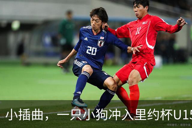 小插曲，一只小狗冲入里约杯U15比赛场内险些头球破门